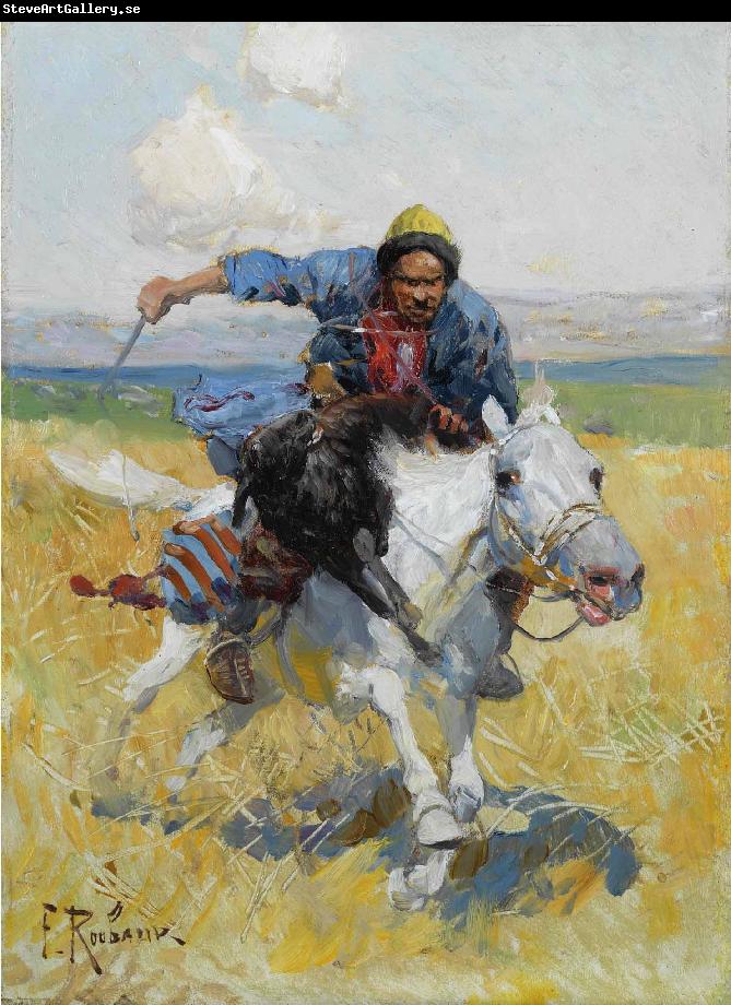 Franz Roubaud Tatar horseman